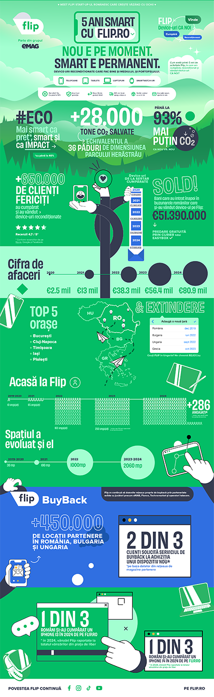 Flip Infografic site