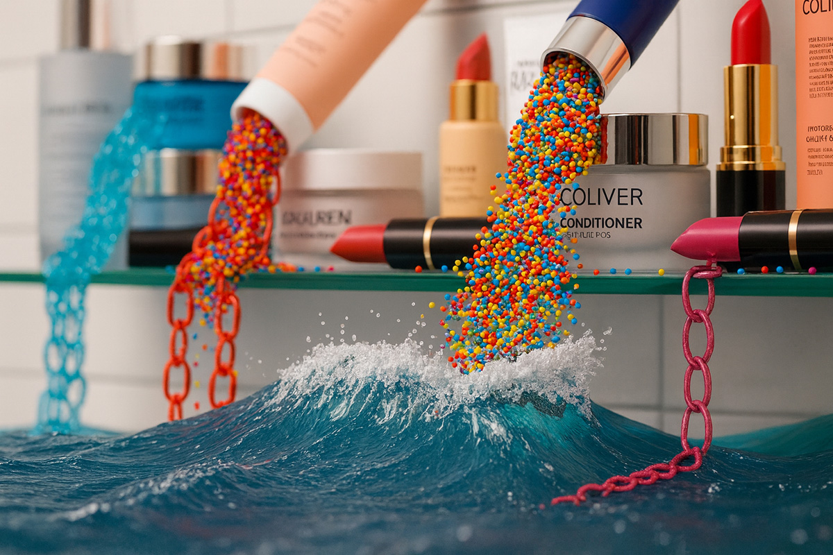 Mănânci plastic fără să știi? Adevărul despre șprotul din Marea Neagră și cosmeticele din baia ta 2 freepik a luxurious bathroom shelf with beauty products fa 20712 site
